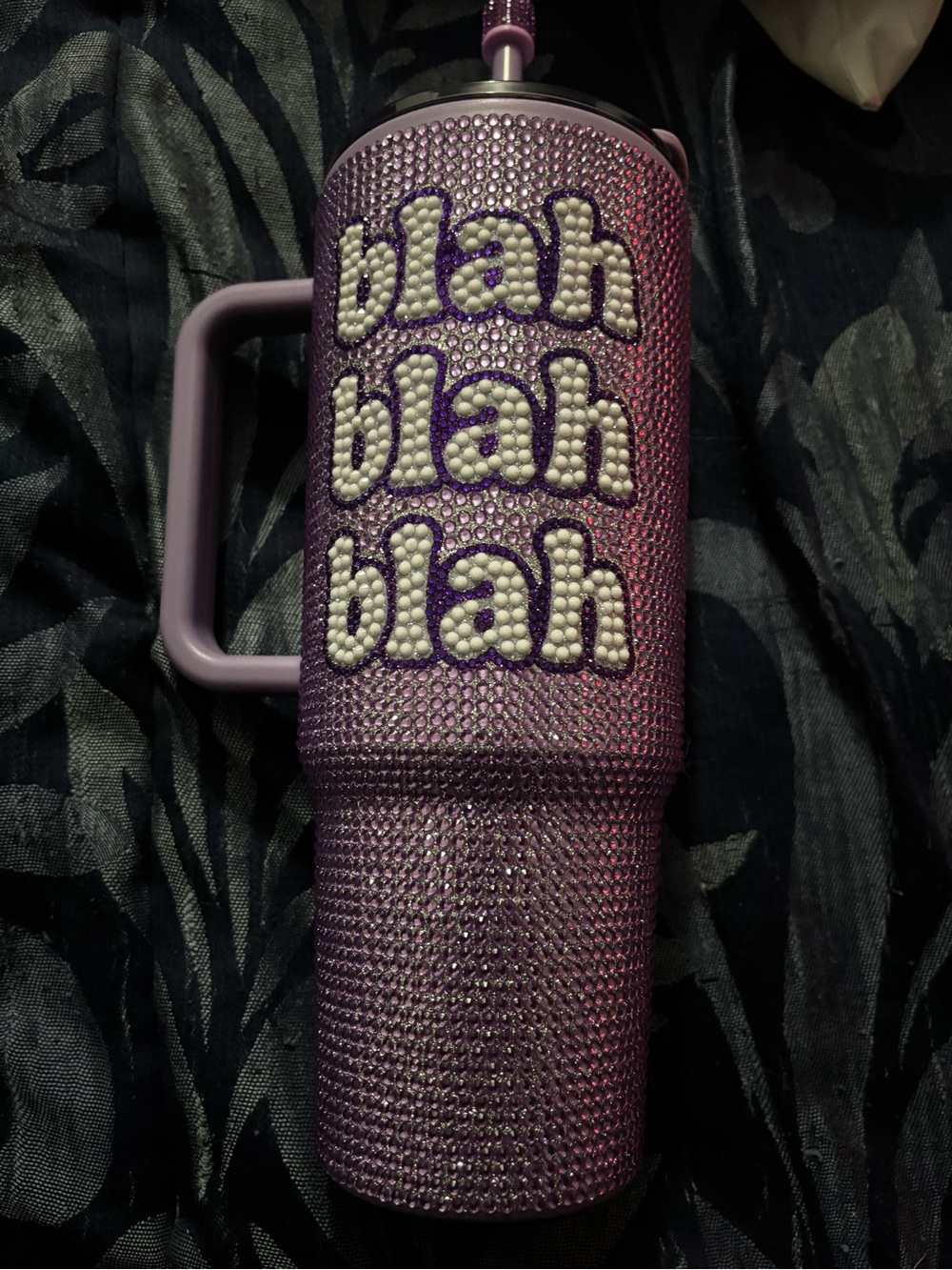 Cute purple cup